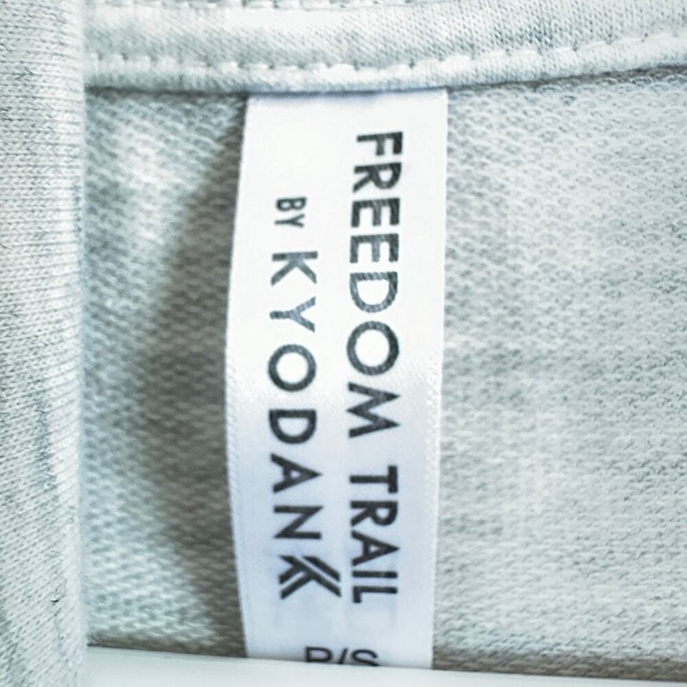 Freedom Trail Kyodan Cowl Neck Dress 1/2 Zip Front Sleeveless Grey Athleisure S - Picture 7 of 10